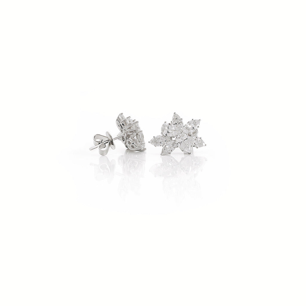 Marquise Cut  Lab-Grown Diamond Earrings