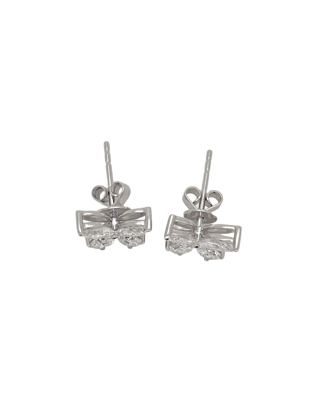 Butterfly Lab-Grown Diamond Stud Earrings 1.4CT