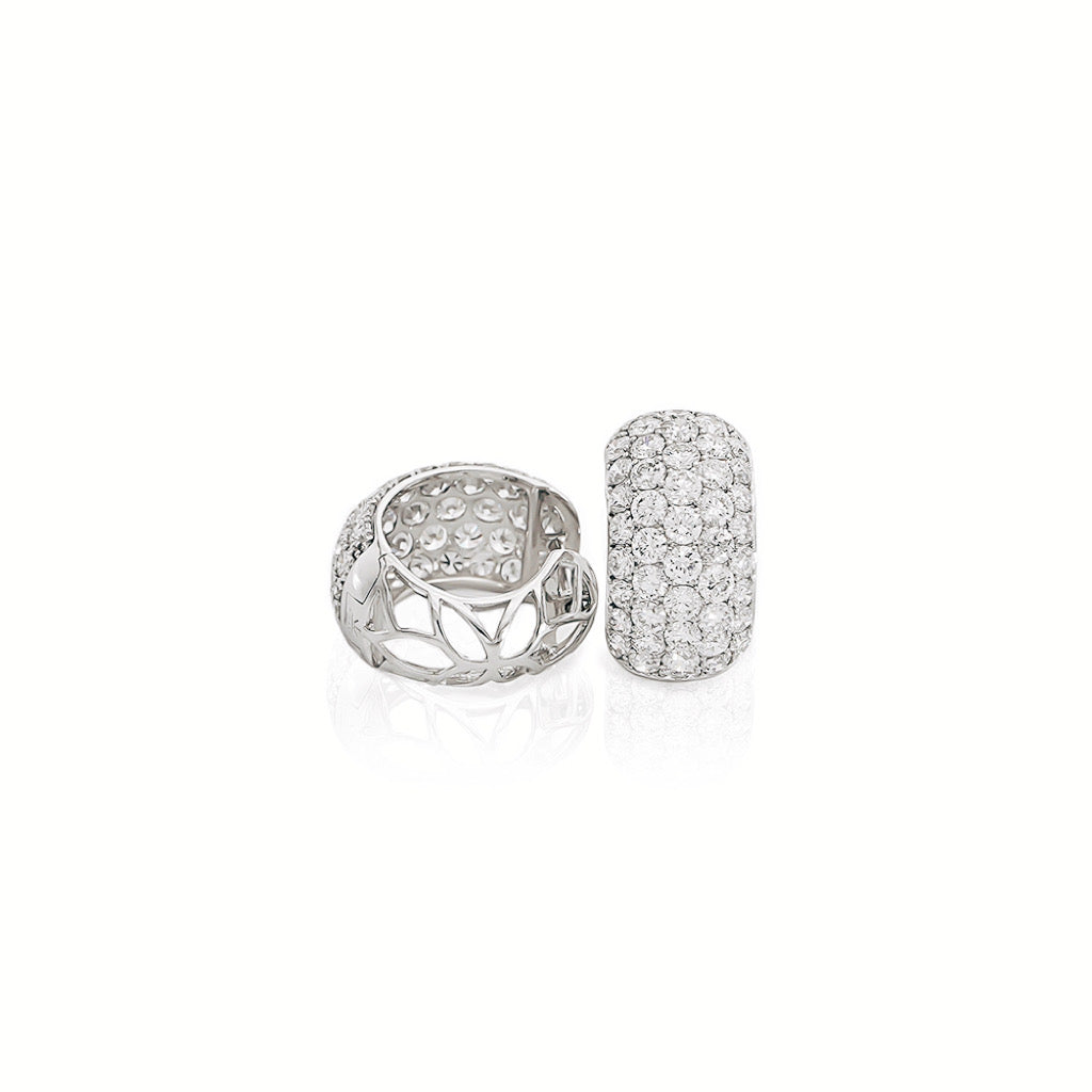 Lab Grown Diamond Pavé Earrings