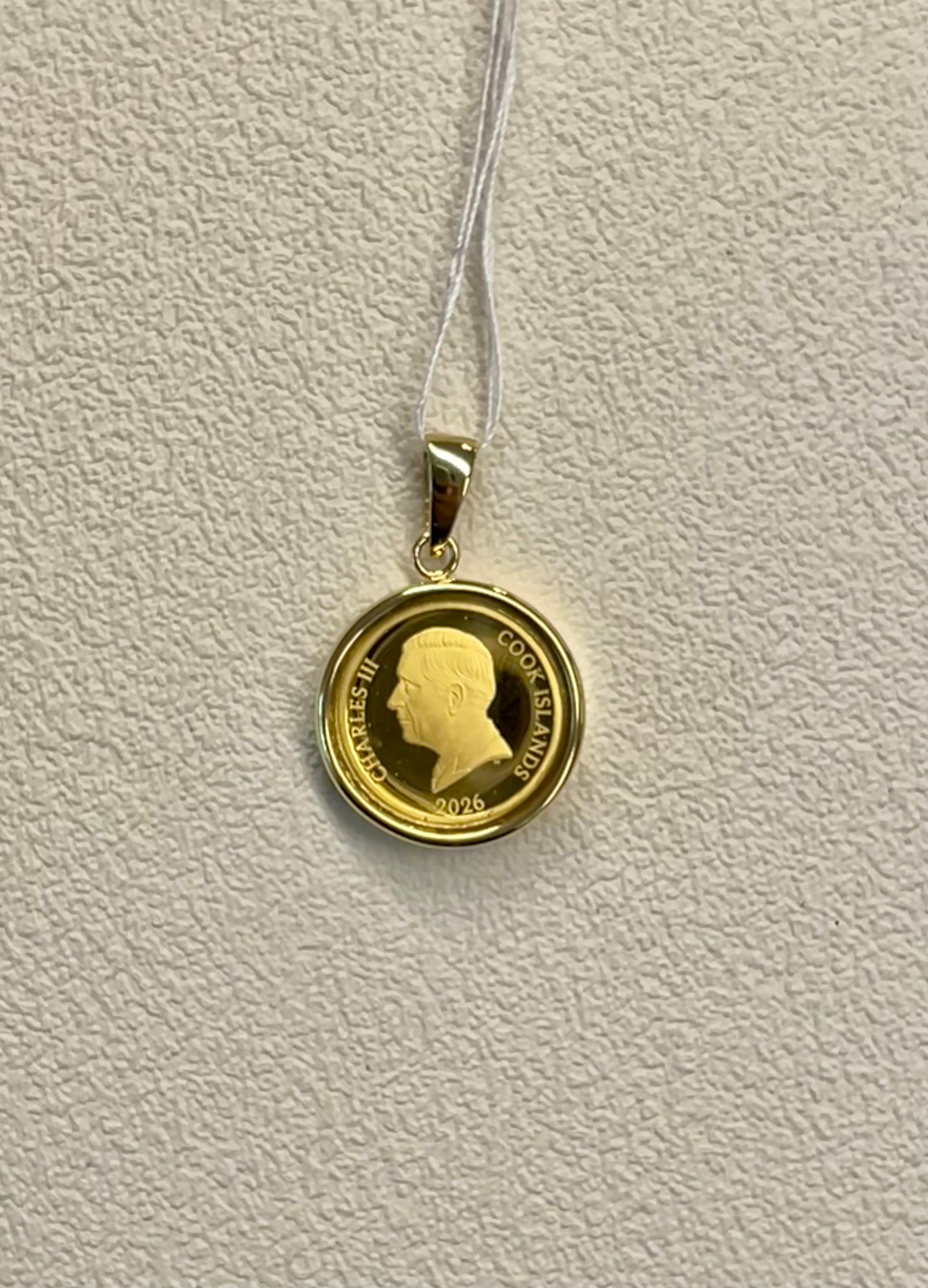 24K+18K Horse Gold Coin