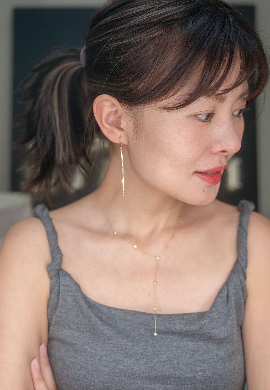 Snake Chain Ear Hooks
