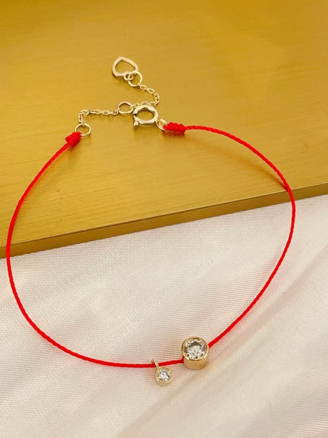 Red Line With 0.23CT Diamond
