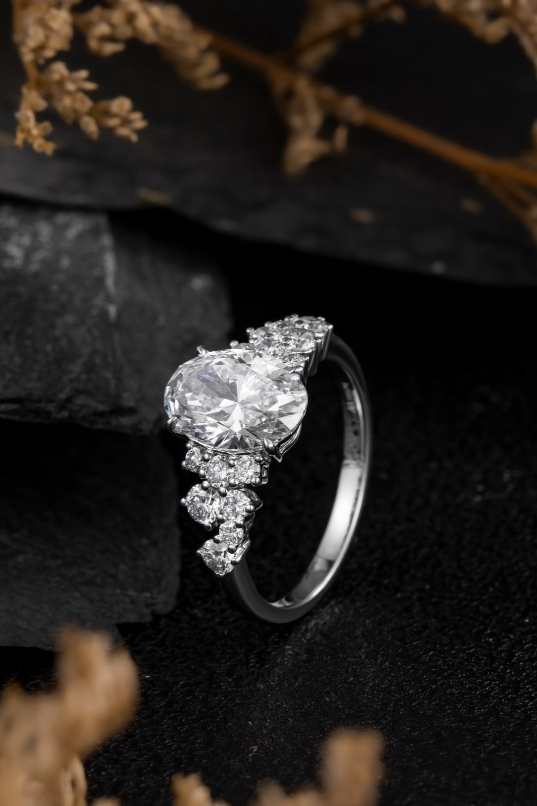 Oval Lab-Grown Diamond Ring 2.69ct
