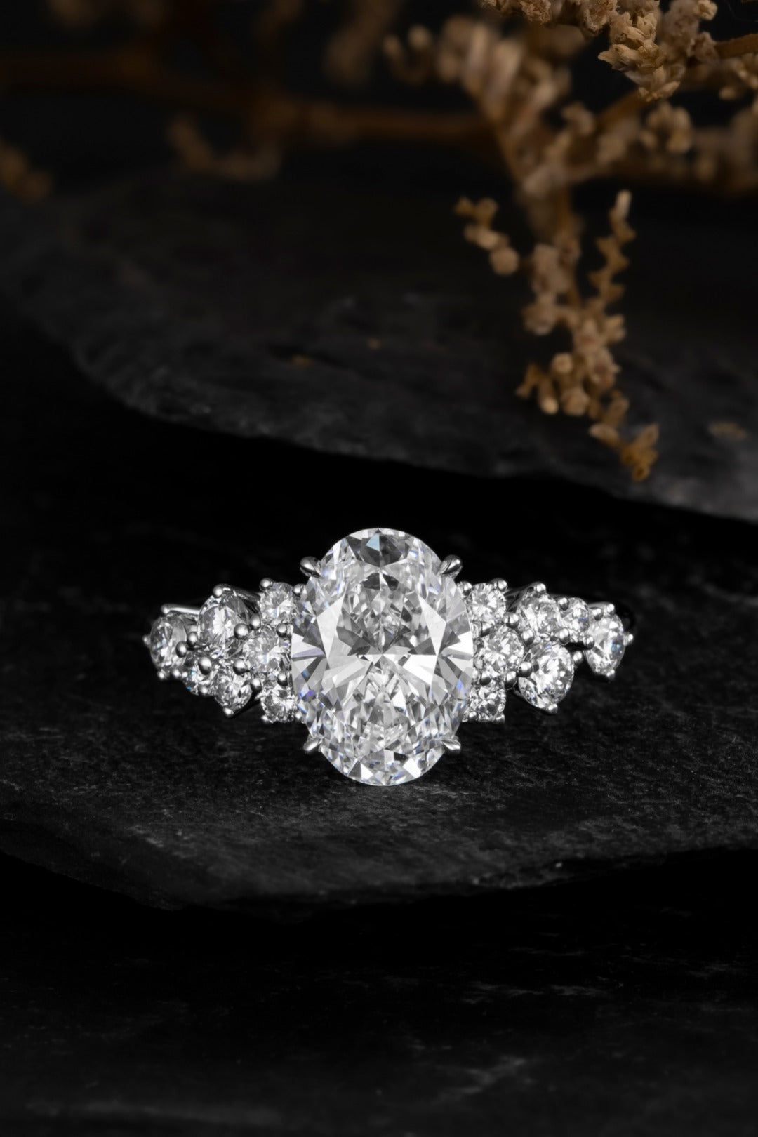 Oval Lab-Grown Diamond Ring 2.69ct