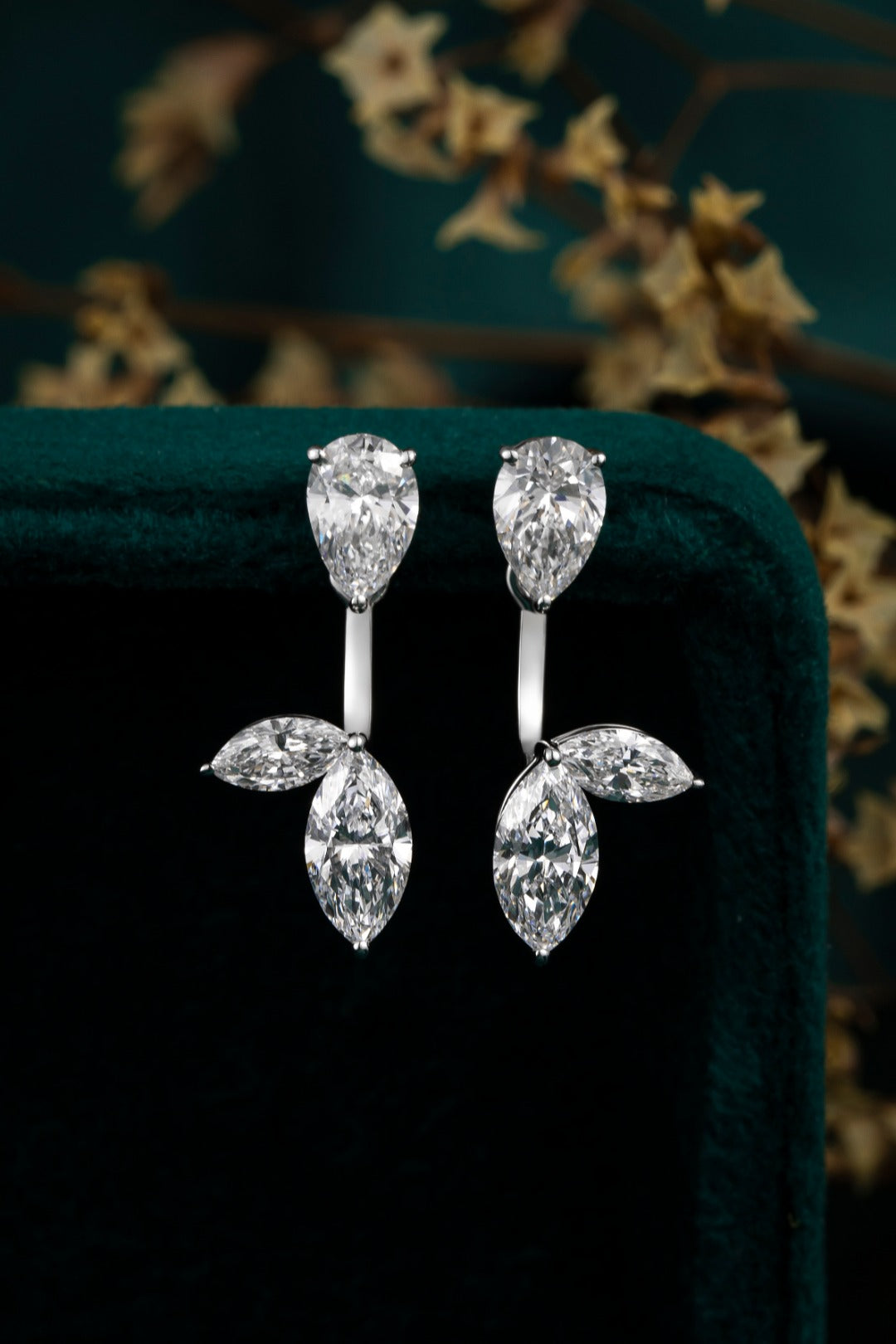 Convertible Lab-Grown Diamond Earrings 2.32ct