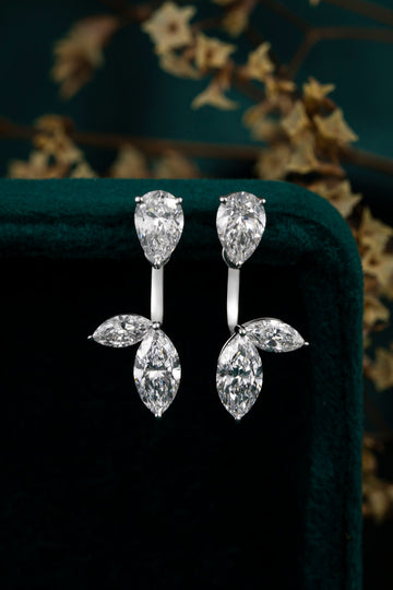 Convertible Lab-Grown Diamond Earrings 2.32ct