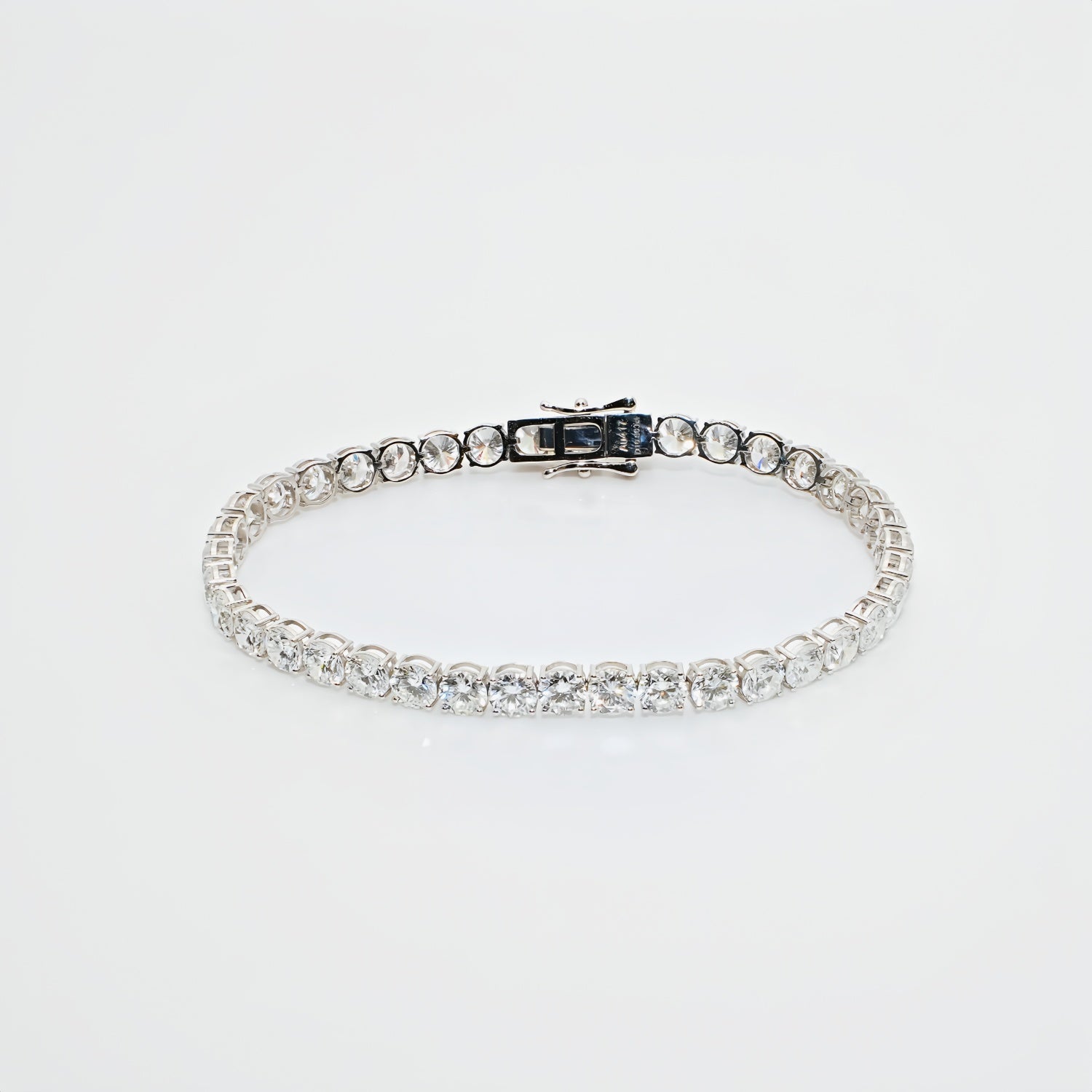 10.6ct Full Pave Lab-Grown Diamond Tennis Bracelet