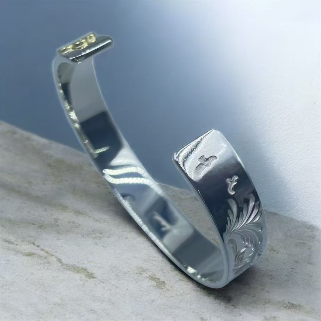TAROWASHIMI 10MM Bangle Limited Edition Designer Signed Printed