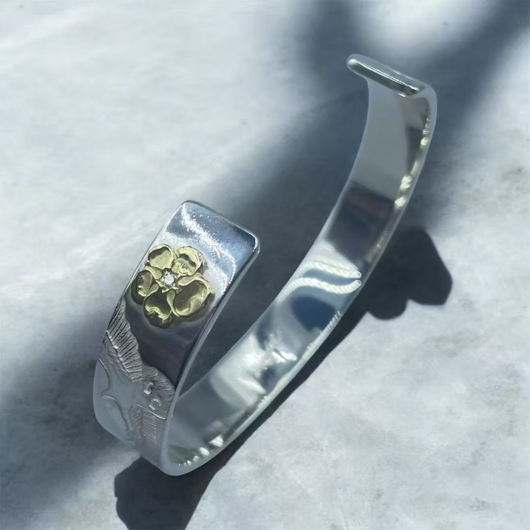 TAROWASHIMI 10MM Bangle Limited Edition Designer Signed Printed