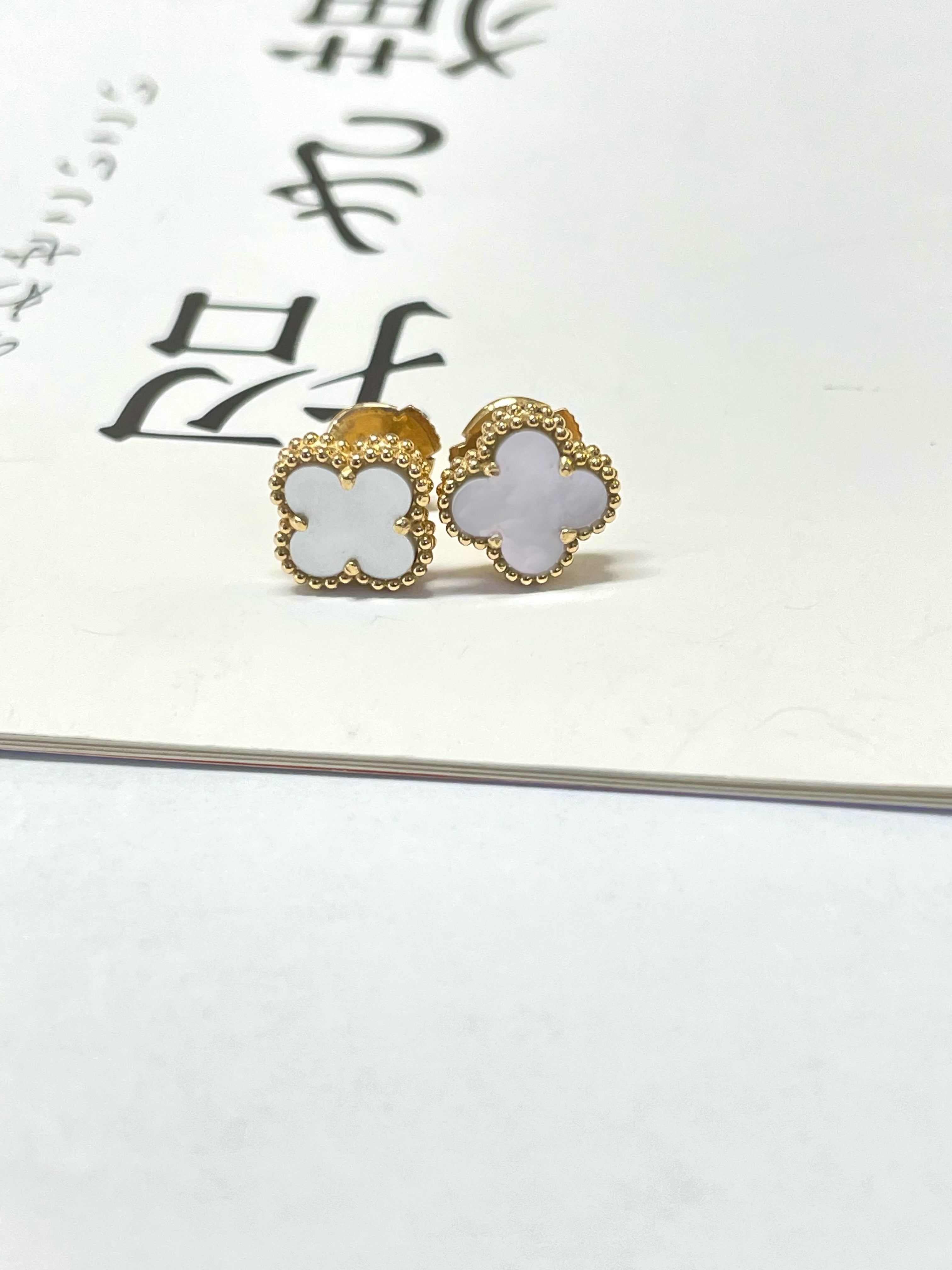 Four-leaf clover Earrings In Mini Size