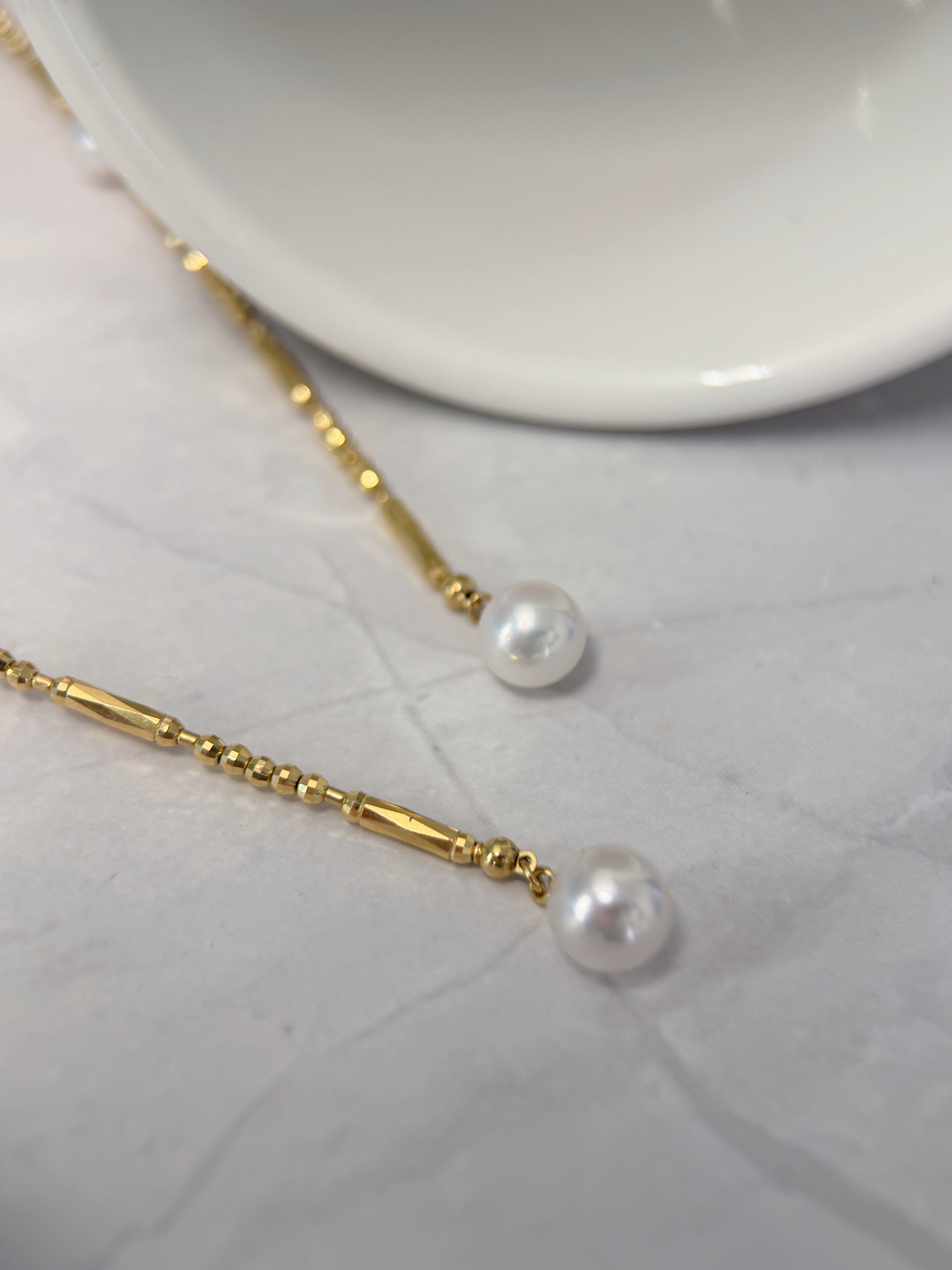 K18 Gold Akoya Pearl Magnetic Convertible Necklace & Bracelet