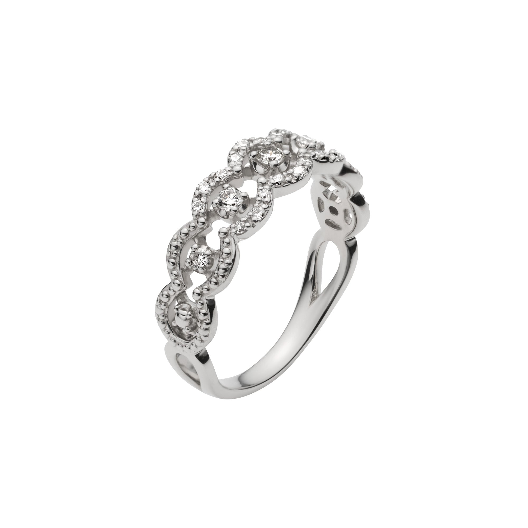 Vendome Aoyama Diamond Ring PT