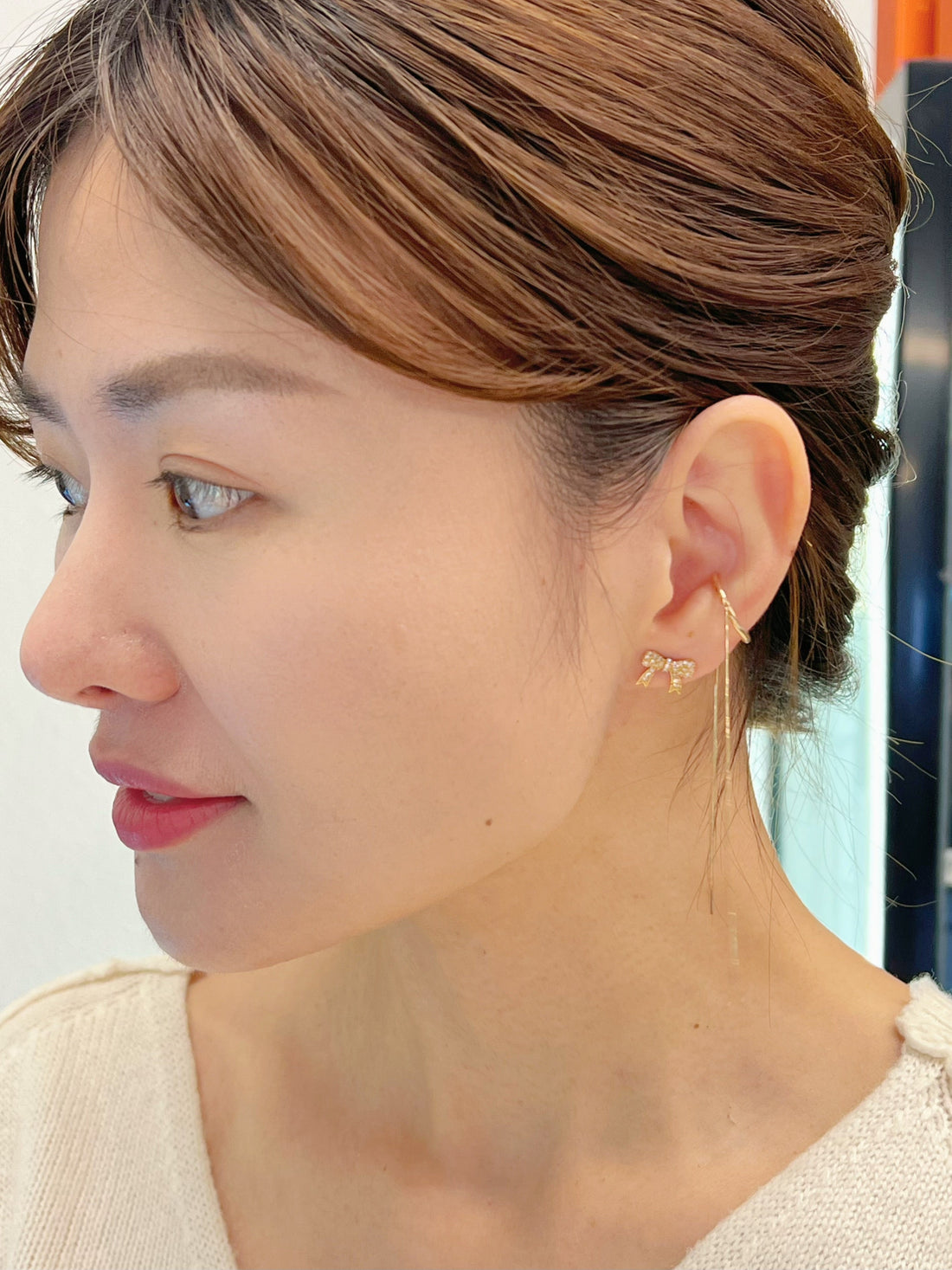 COCOSHNIK Tassel Ear Cuff