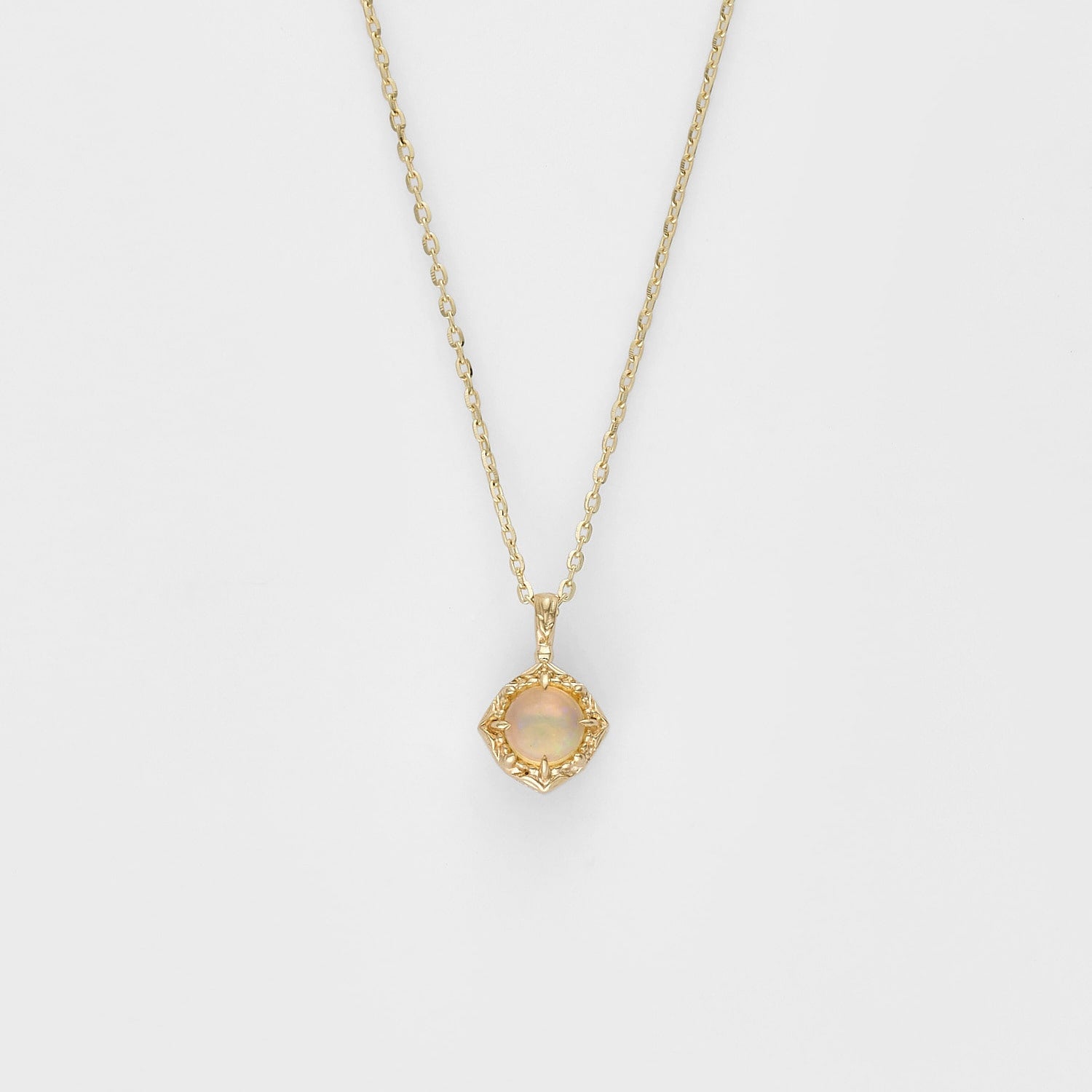 Agete Limited Edition K10 Olette/Diamond Necklace