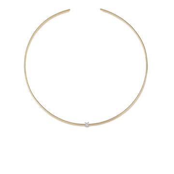 Single Diamond Bangle Choker