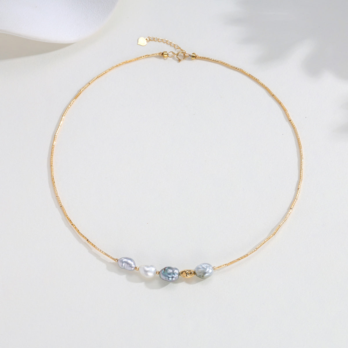 ⭐️South Sea Keshi Pearl Collar Necklace