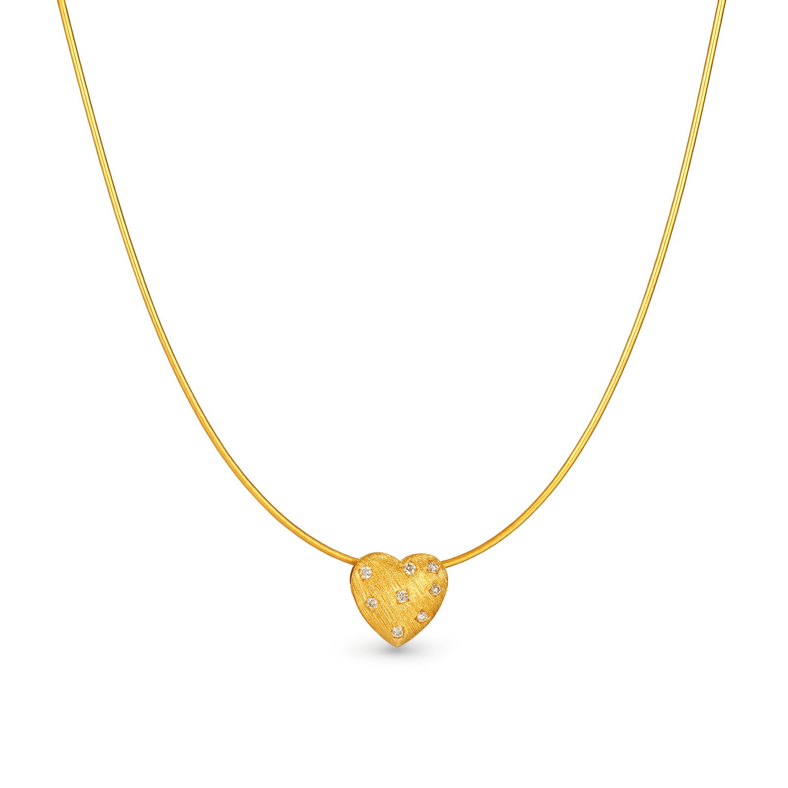 18K Heart Pendant (Pendant Only)