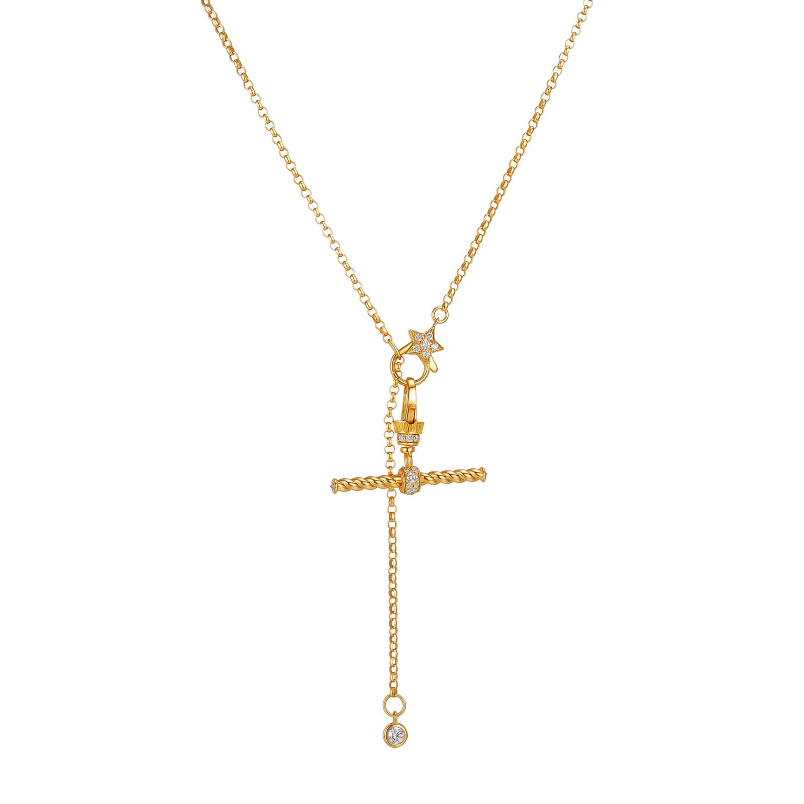 K18 Bar Pendant (Pendant Only)