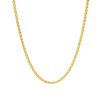 18K Solid Gold Necklace 2.24g