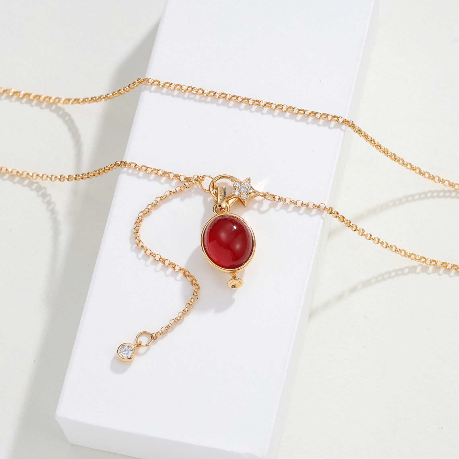 Bezel‑Set Multi‑Stone Enhancer Pendant ( Pendant Only)