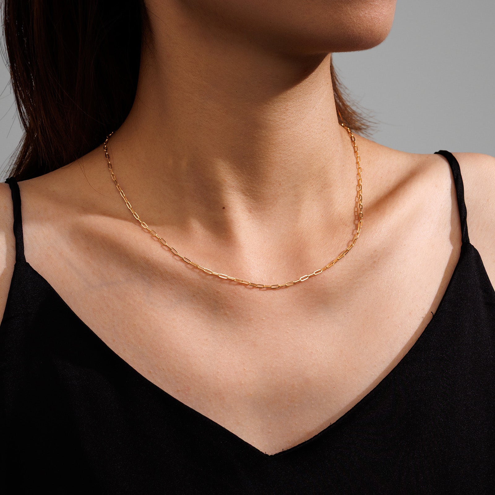 Paperclip Necklace In Small Size