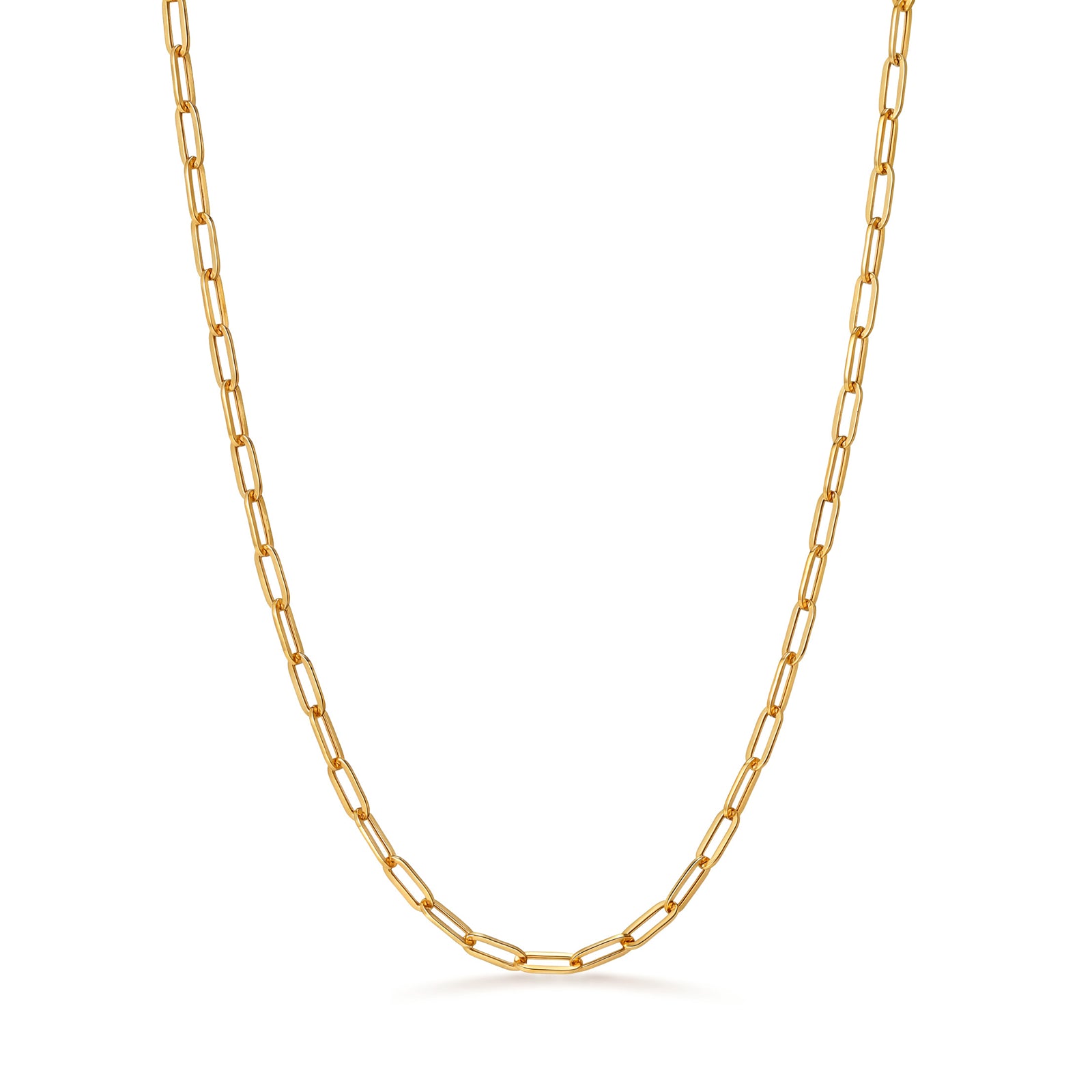 Paperclip Necklace In Large Size