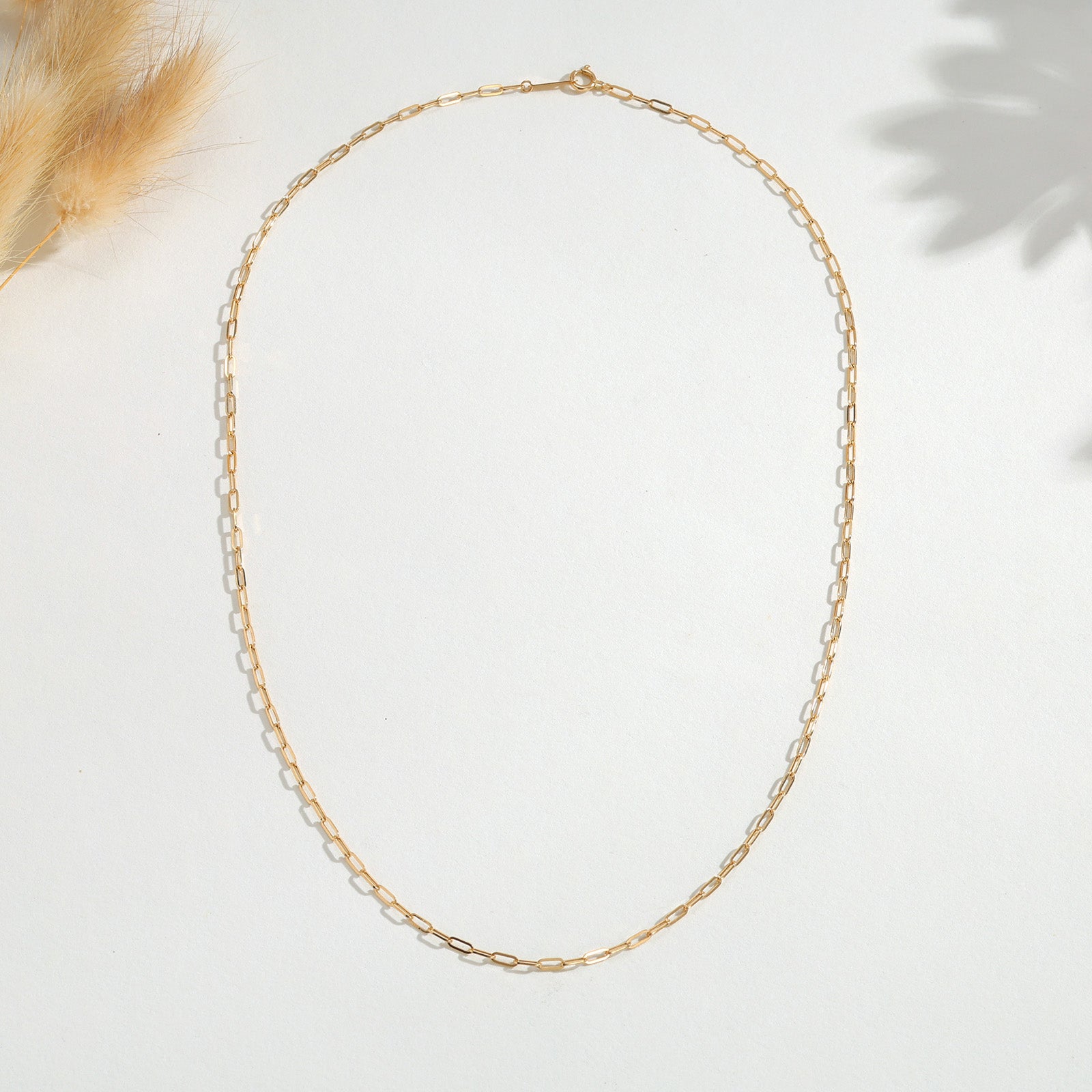 Paperclip Necklace In Small Size