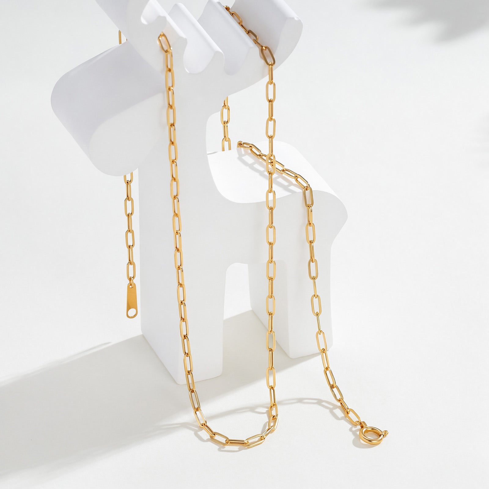 Paperclip Necklace In Small Size