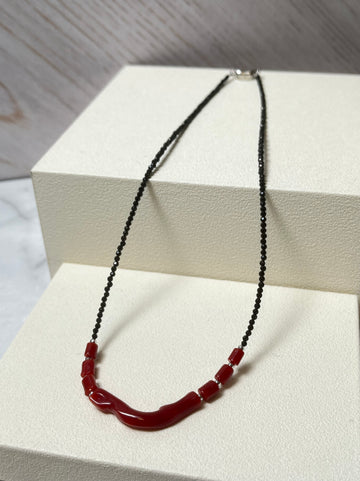 Japan AKA coral necklace