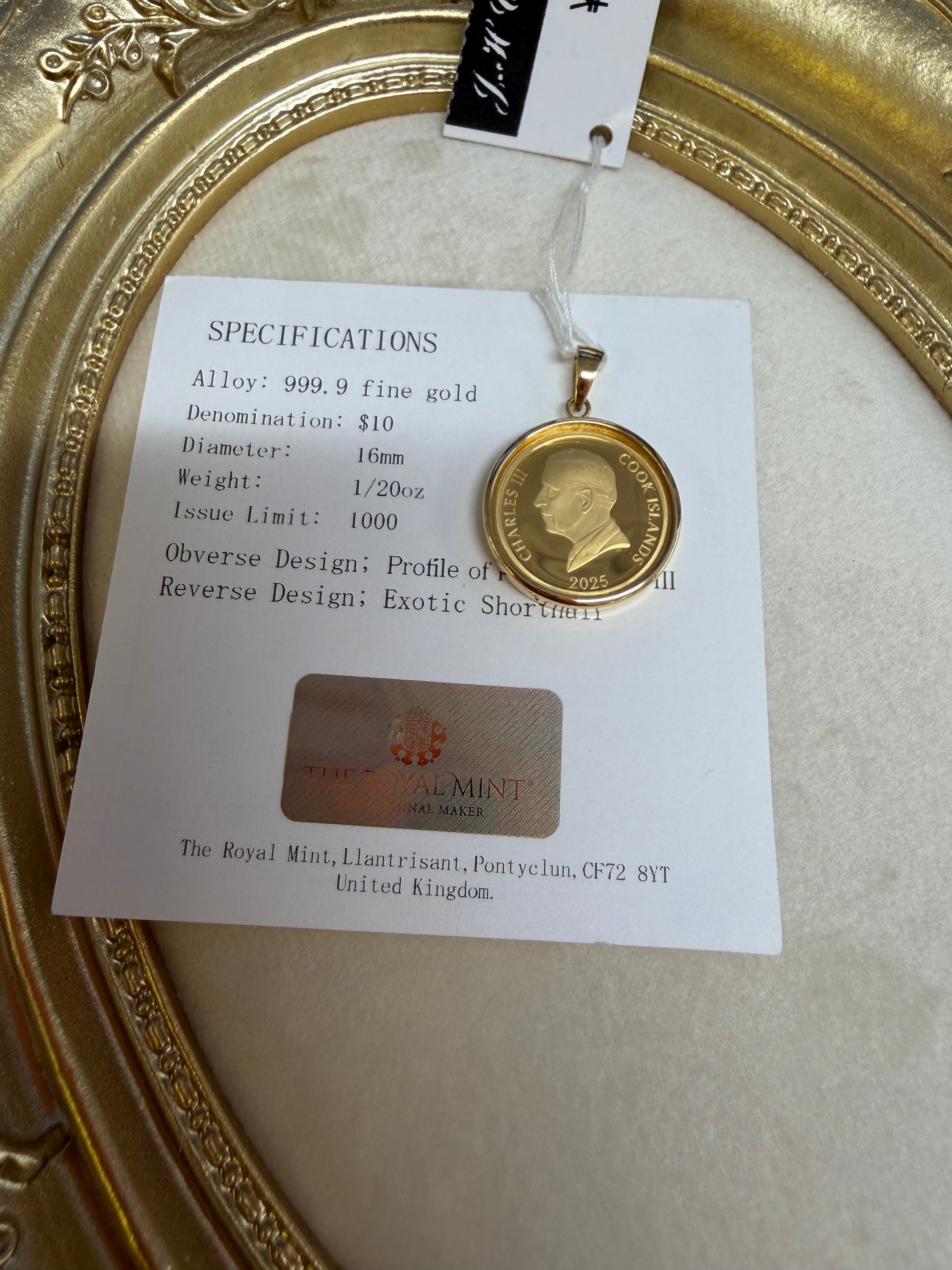 24K+18K Fat Cat Gold Coin