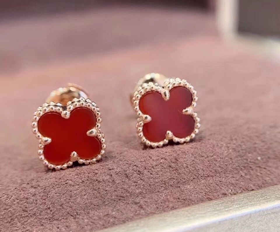 Four-leaf clover Earrings In Mini Size