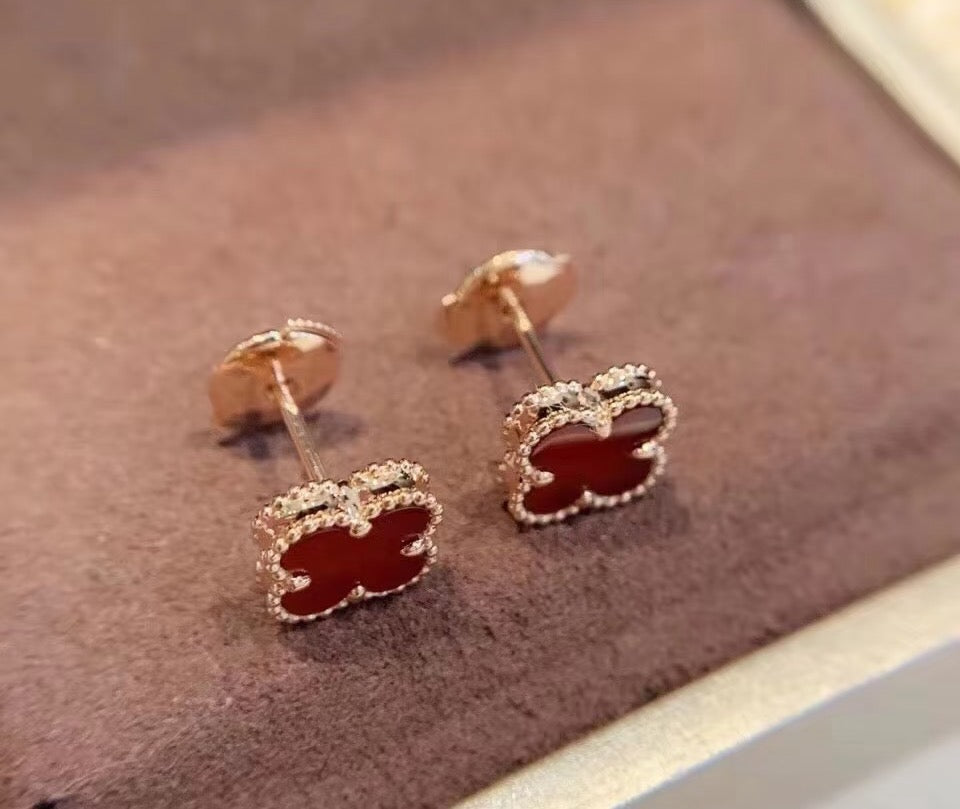 Four-leaf clover Earrings In Mini Size