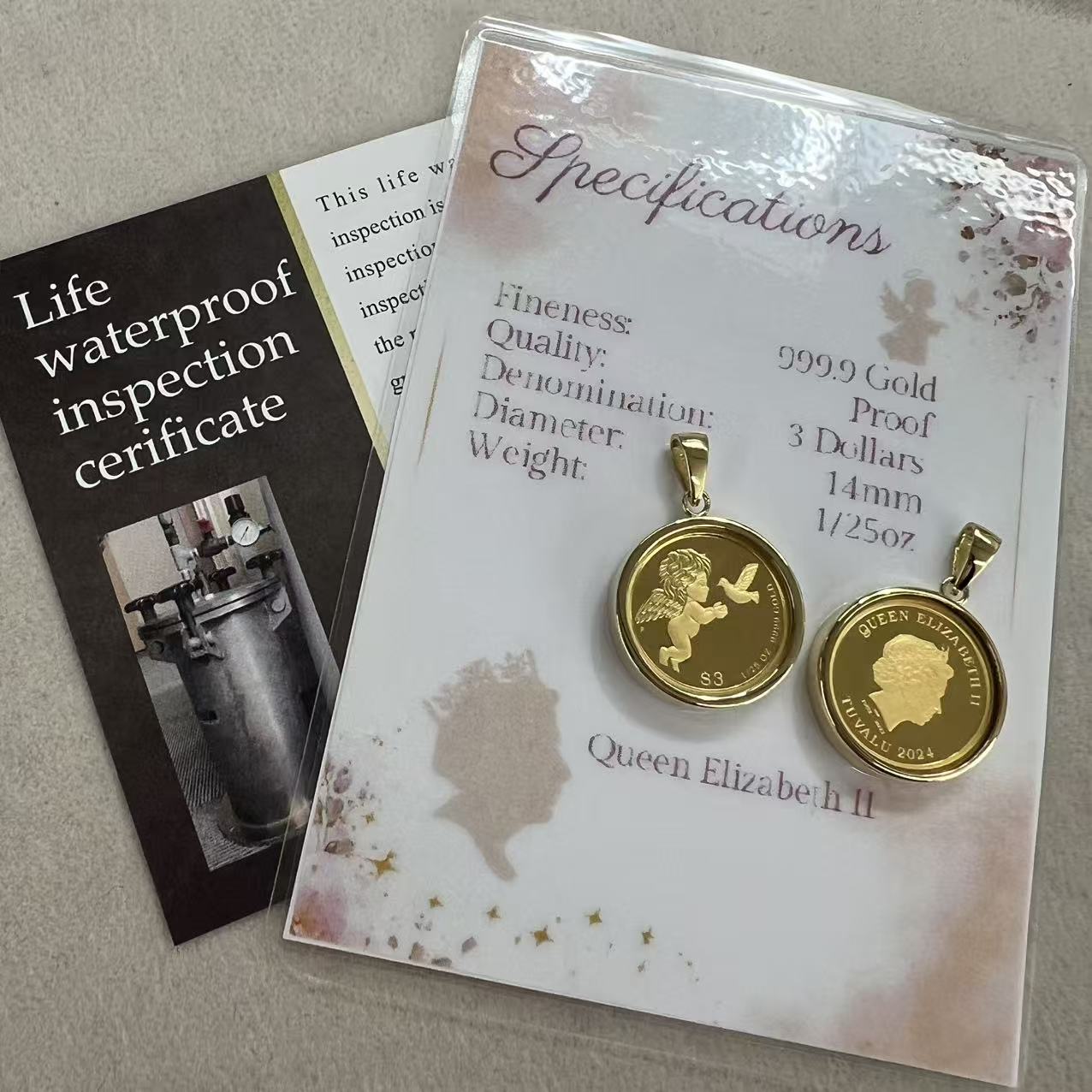 24K+18K Gold Coin
