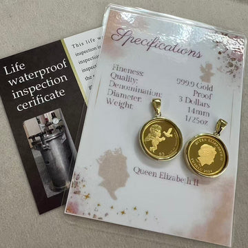 24K+18K Gold Coin