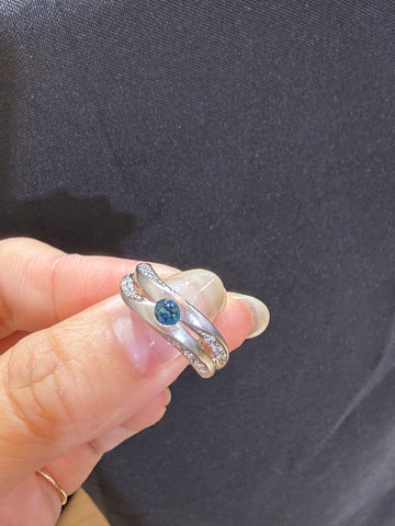 London Blue Topaz Ring