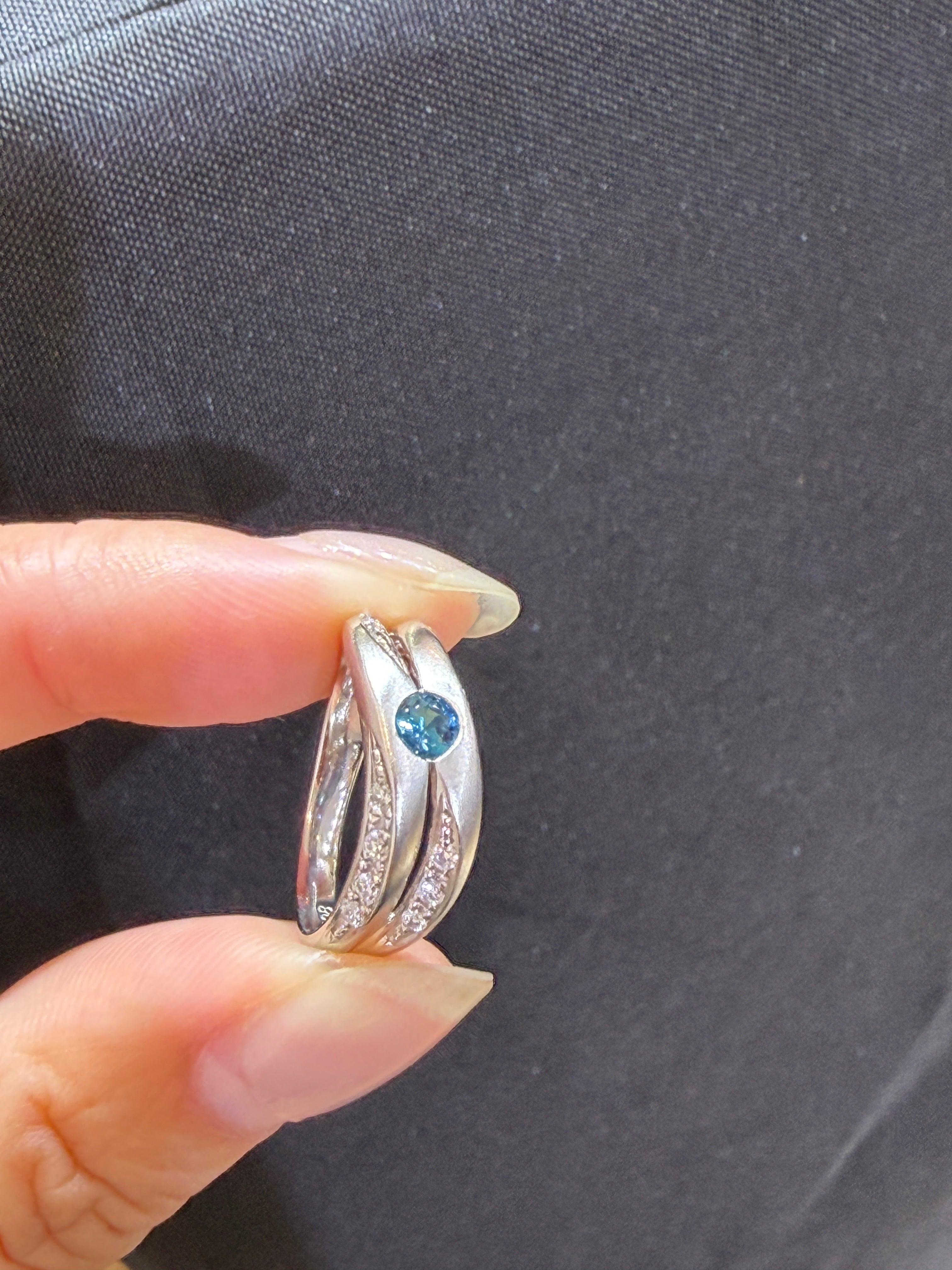 London Blue Topaz Ring