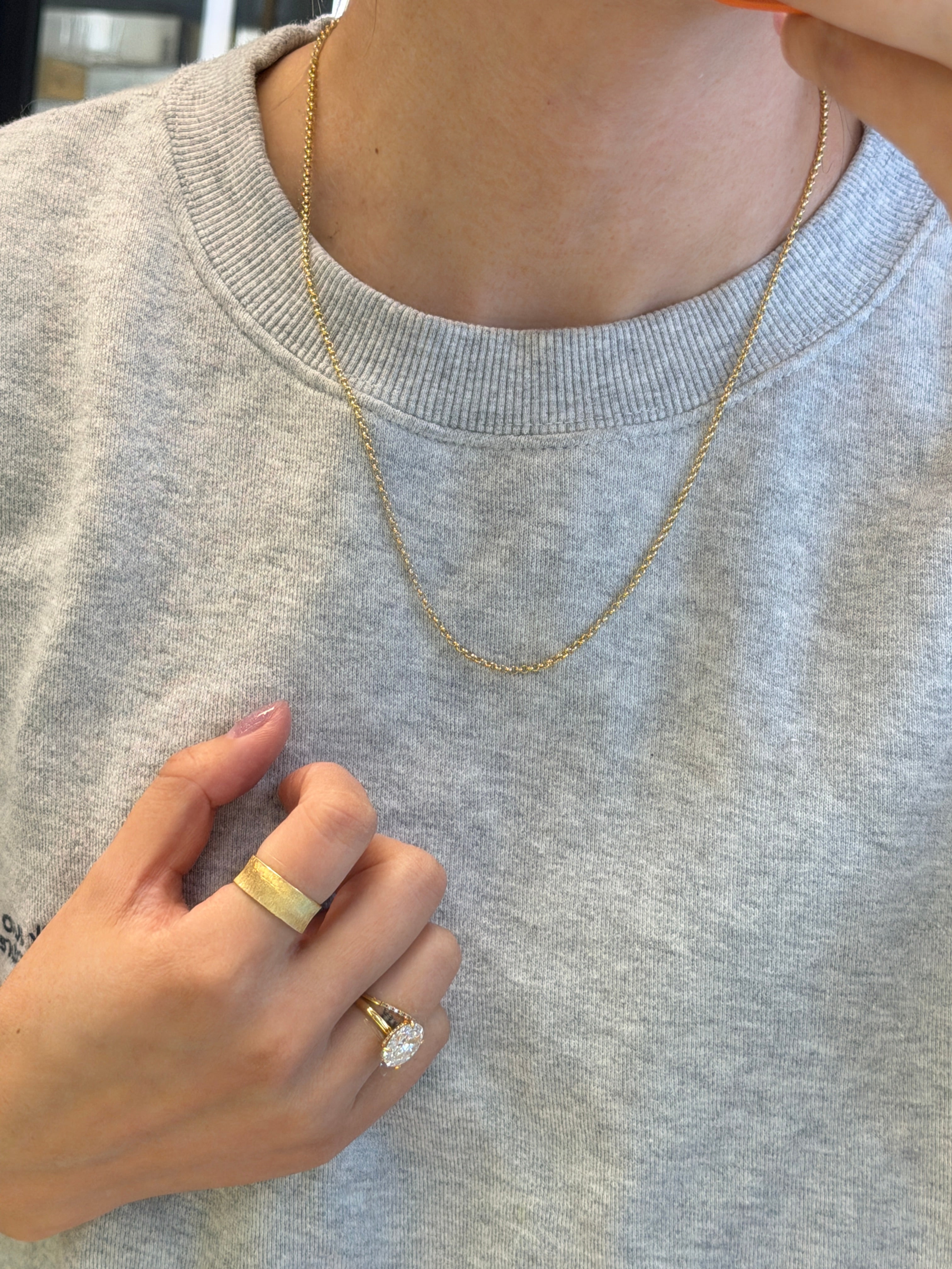 Rolo Chain Necklace