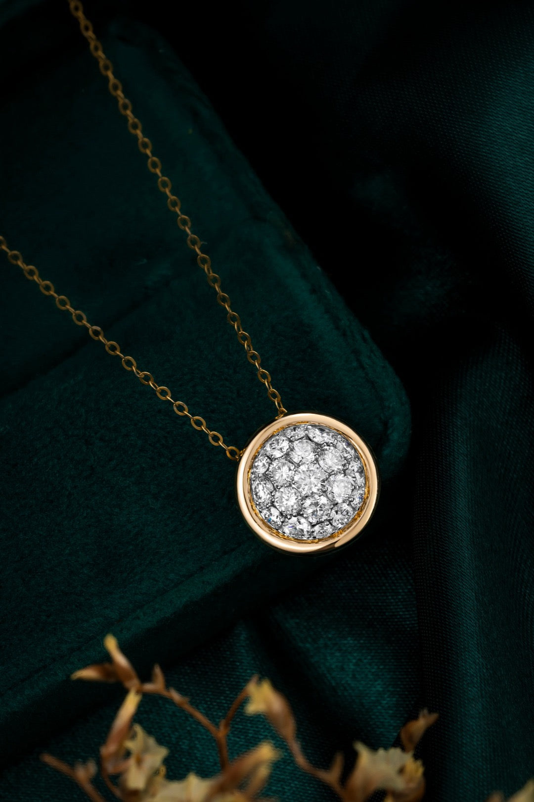 0.85CT Lab Grown Diamond Pendant