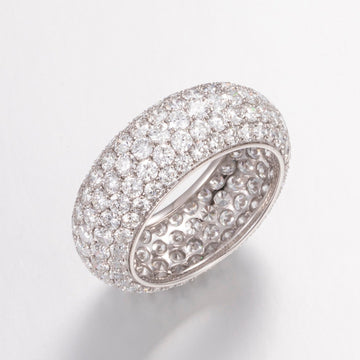 Full Pavé Wide Lab-Grown Diamond Band 5.12CT