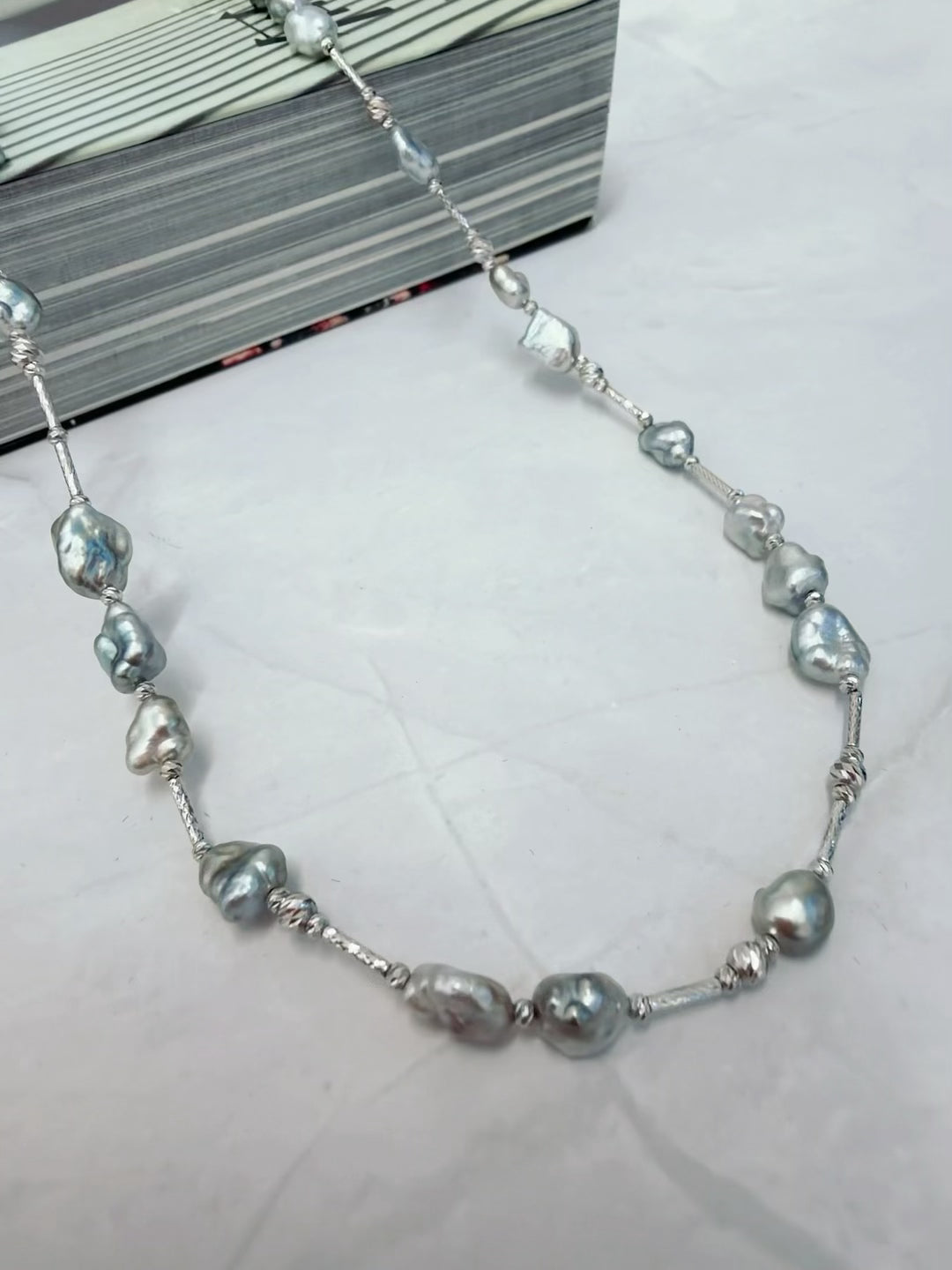 Tahitian Keshi Neckalce