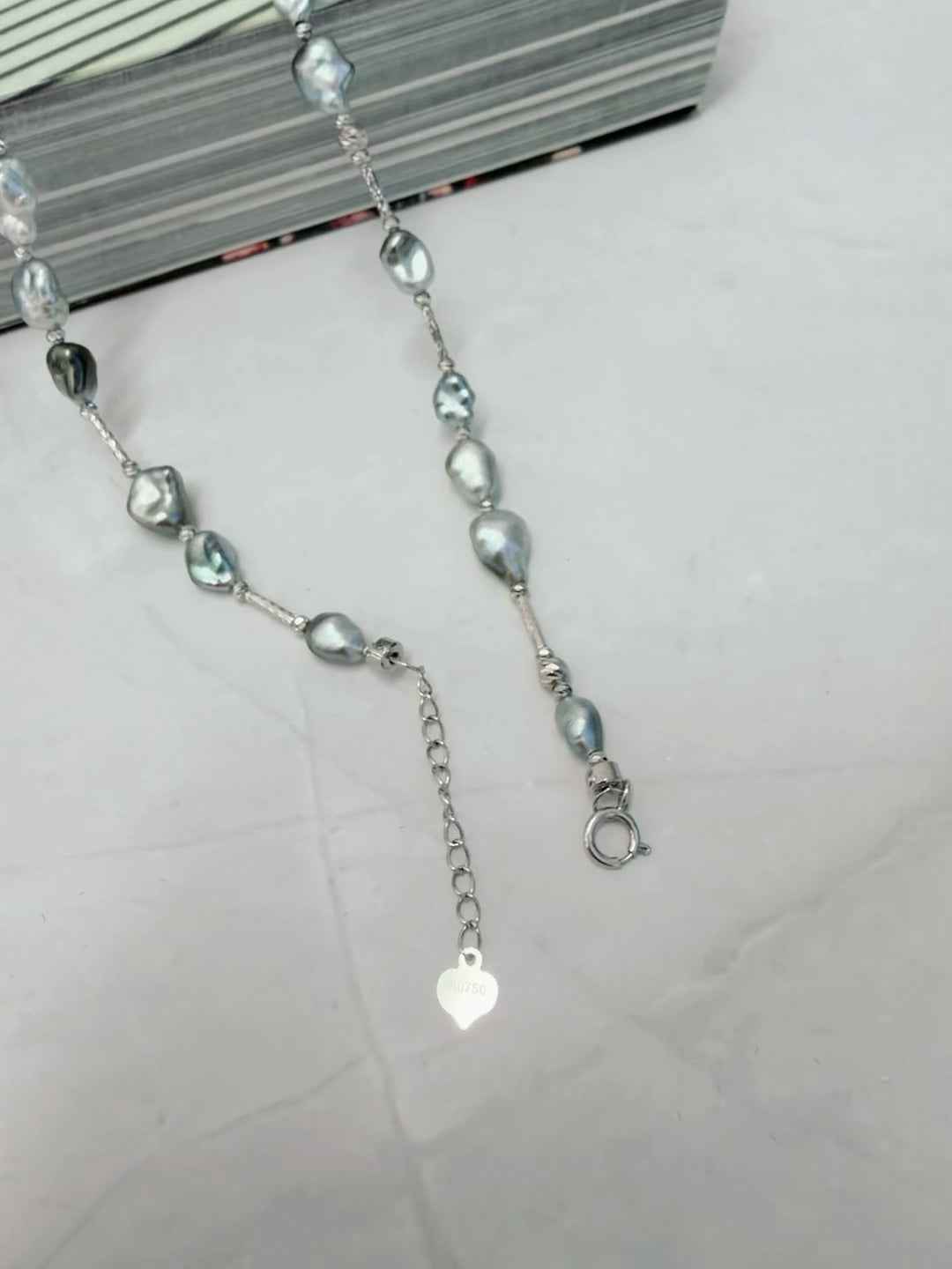 Tahitian Keshi Neckalce