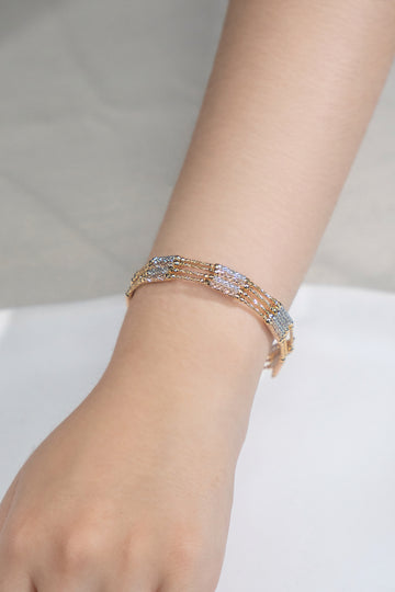 Multi functional three-colour bracelet&necklace