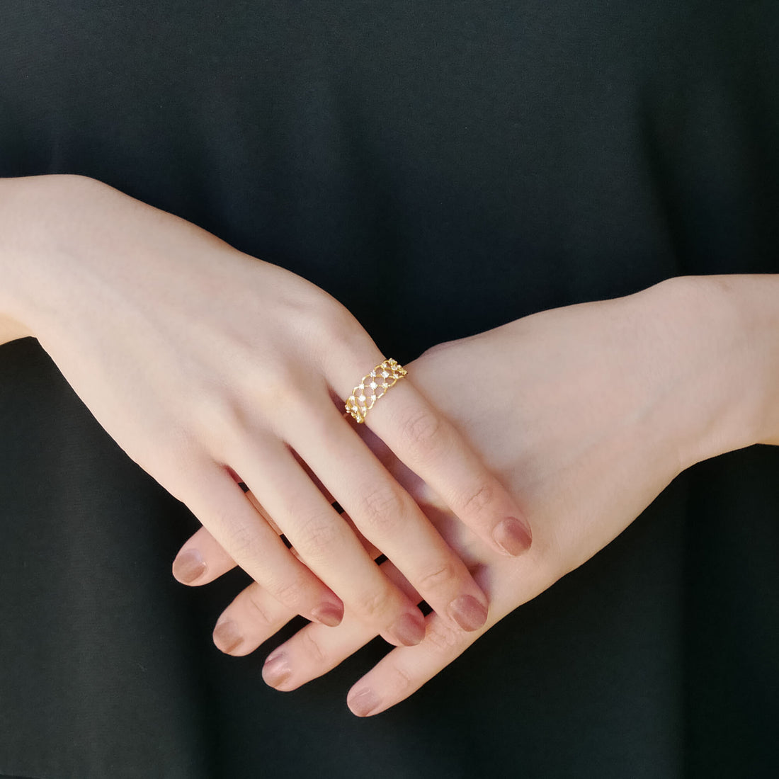 Vendome Aoyama  Diamond Ring K18