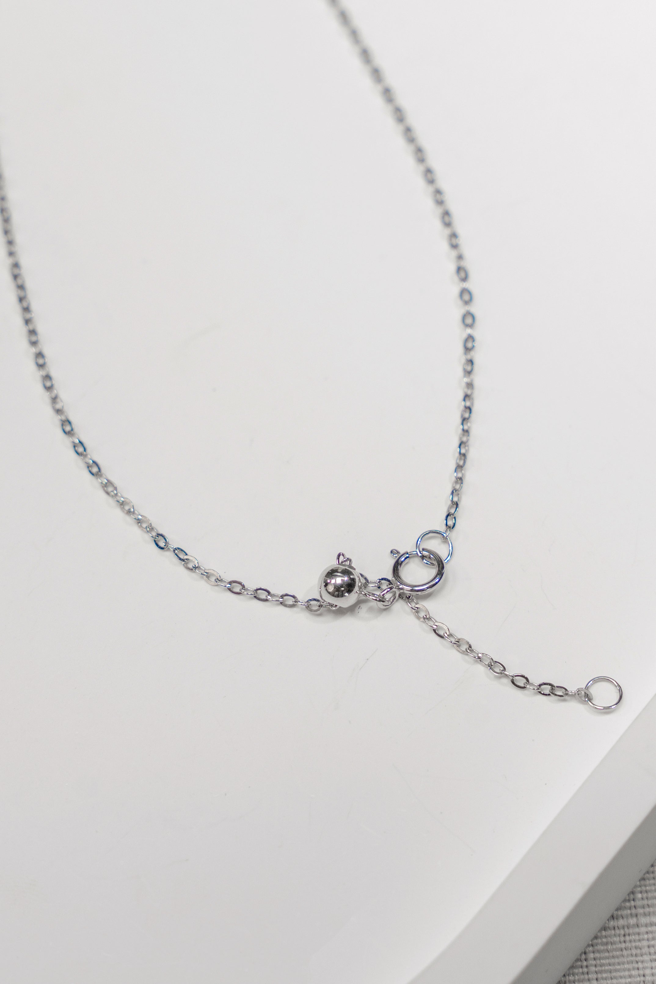 1.063 CTRound Lab Grown Diamond Necklace In 18K White Gold