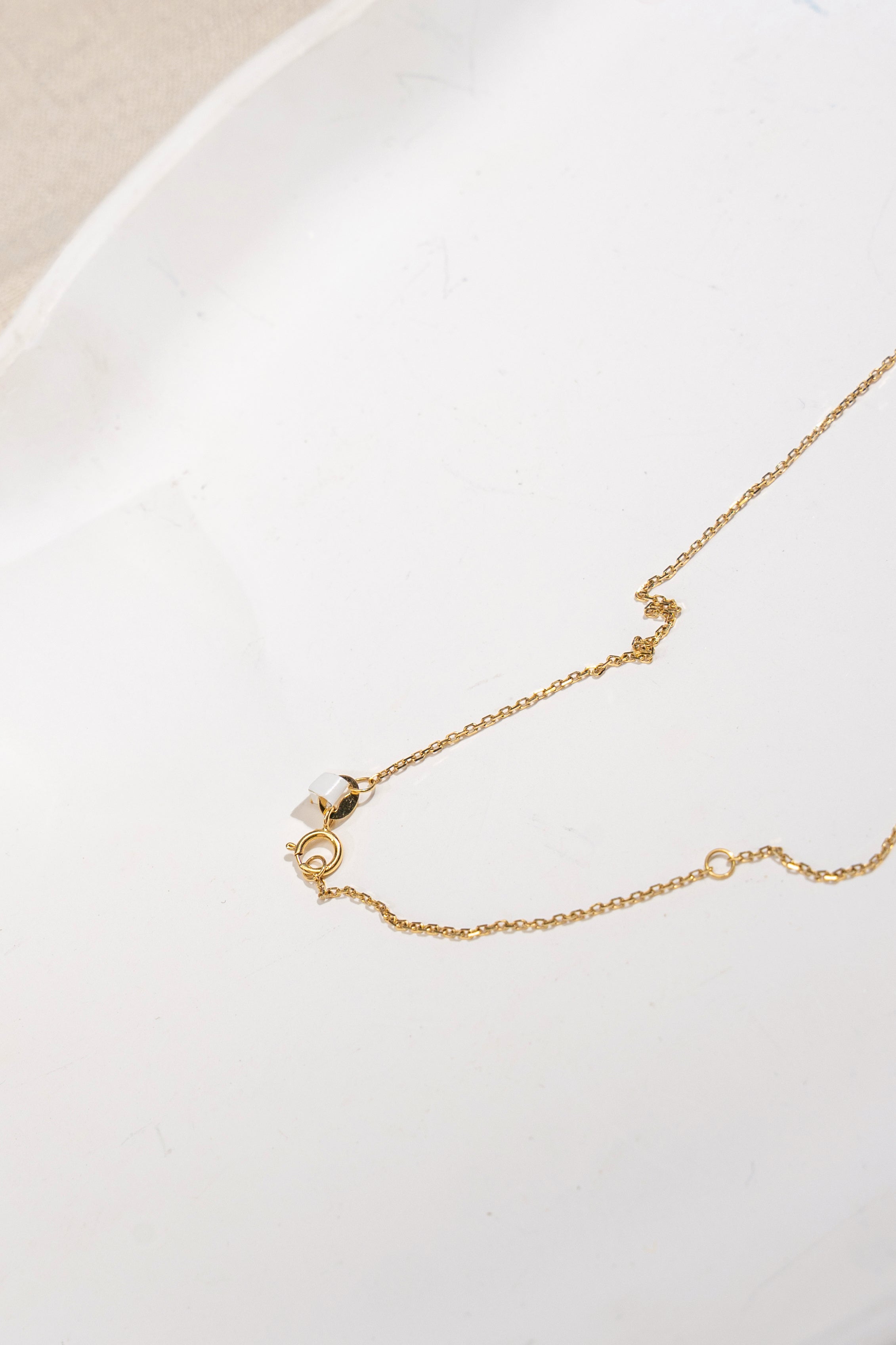 Four-Prong Round‑Cut Lab‑Grown Diamond Solitaire Pendant Necklace