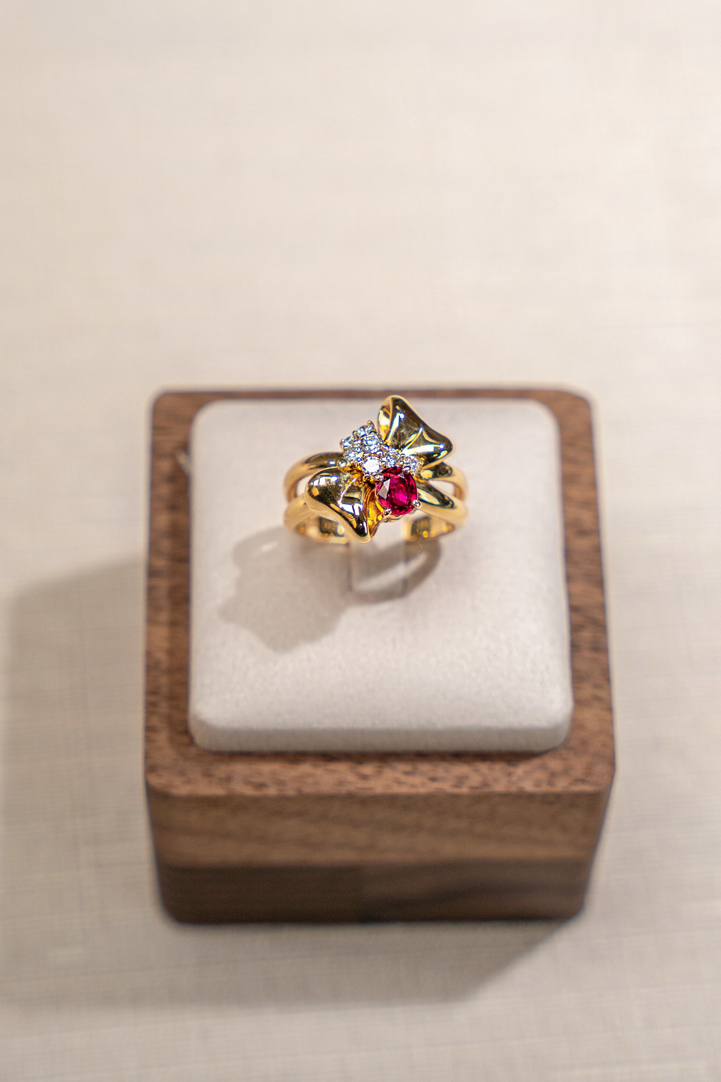 Natural Ruby ring