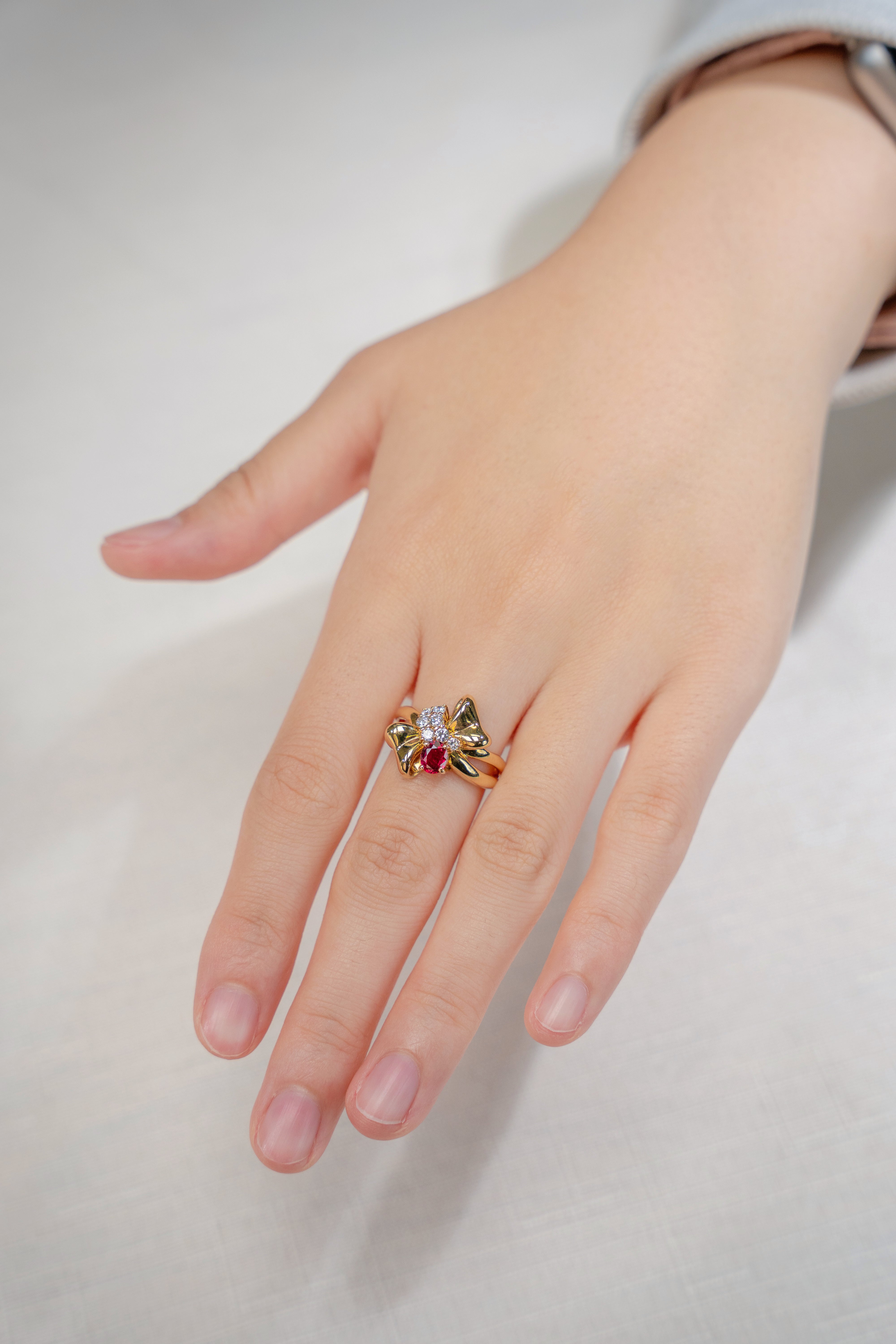 Natural Ruby ring