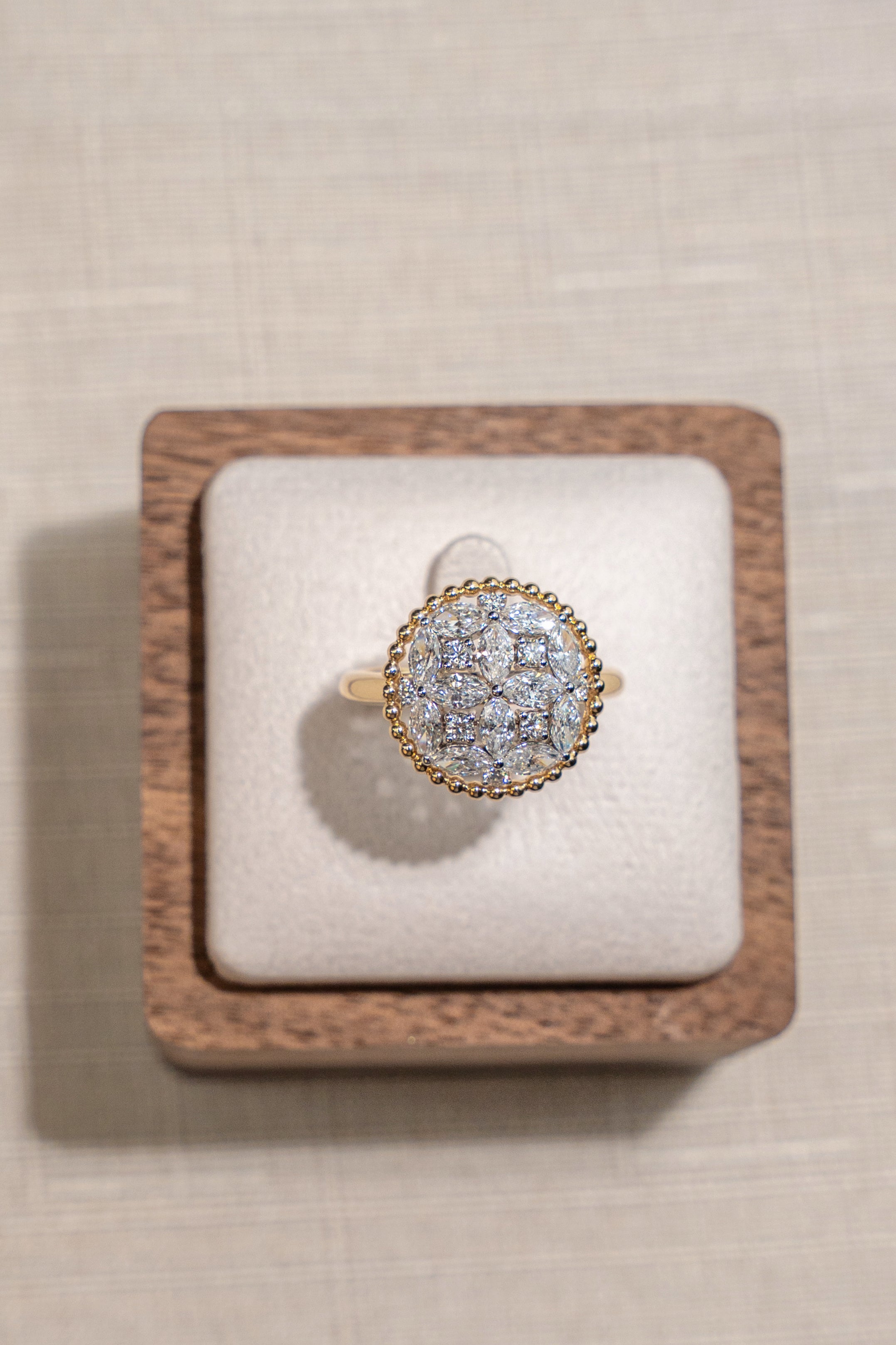 1.43 Carat Lab Grown Diamond Ring
