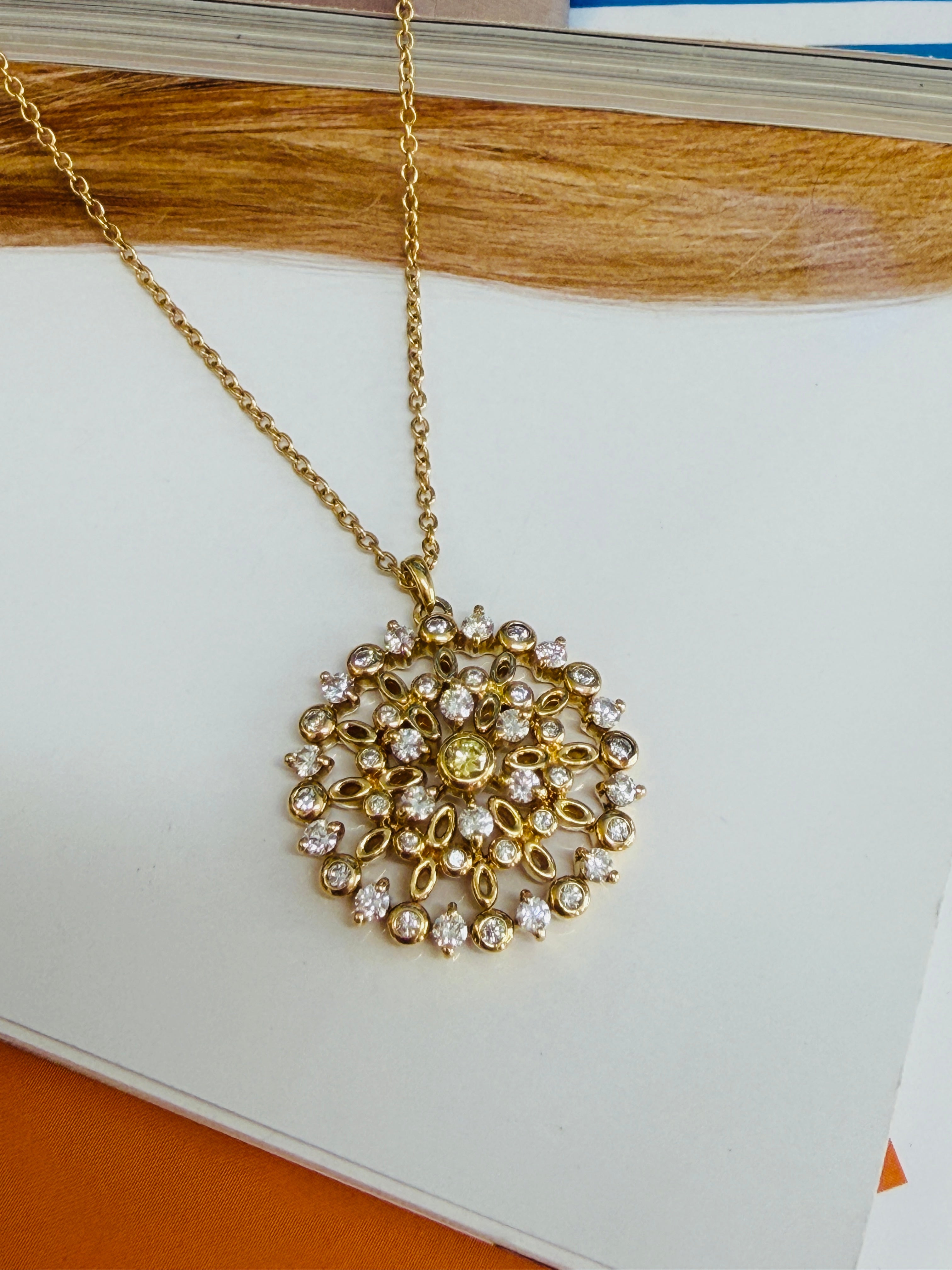 Diamond necklace