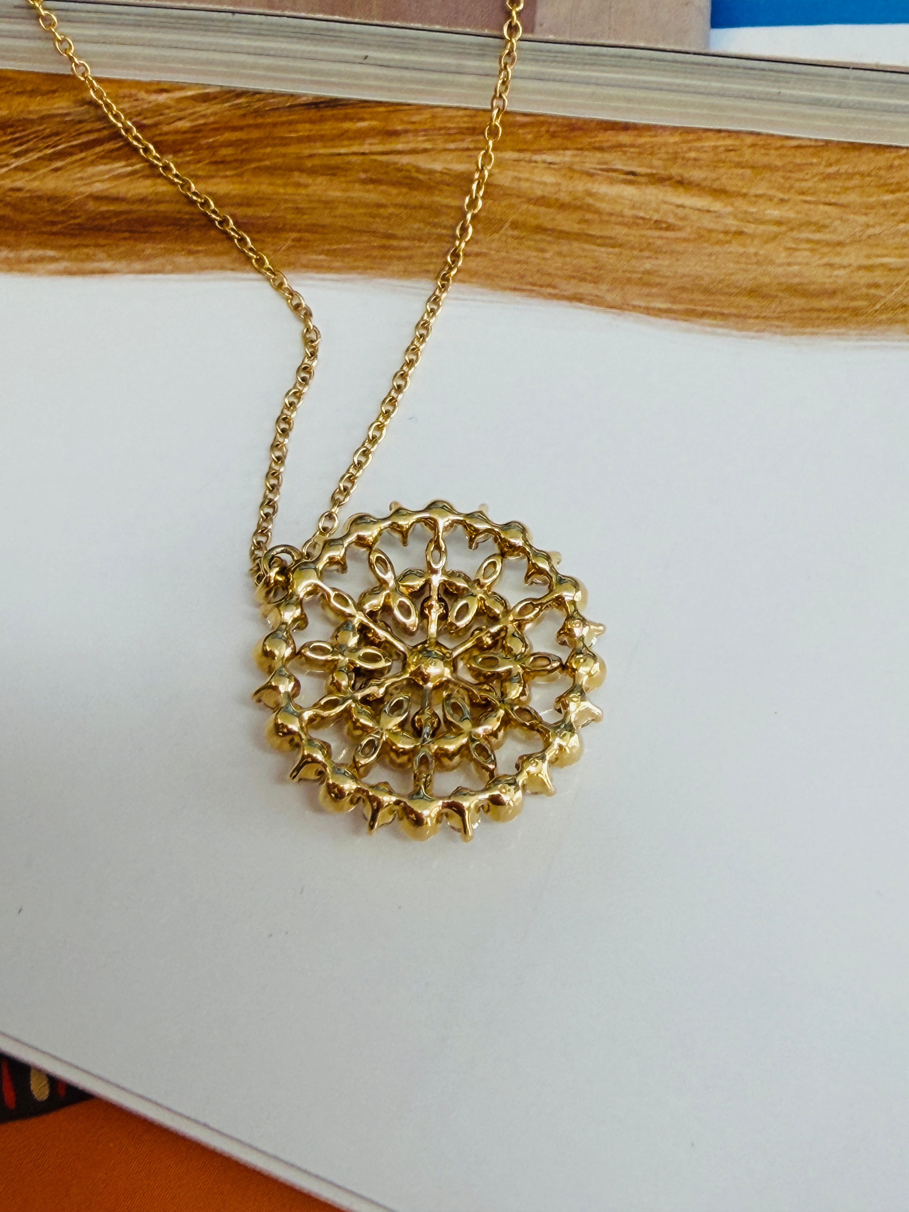 Diamond necklace